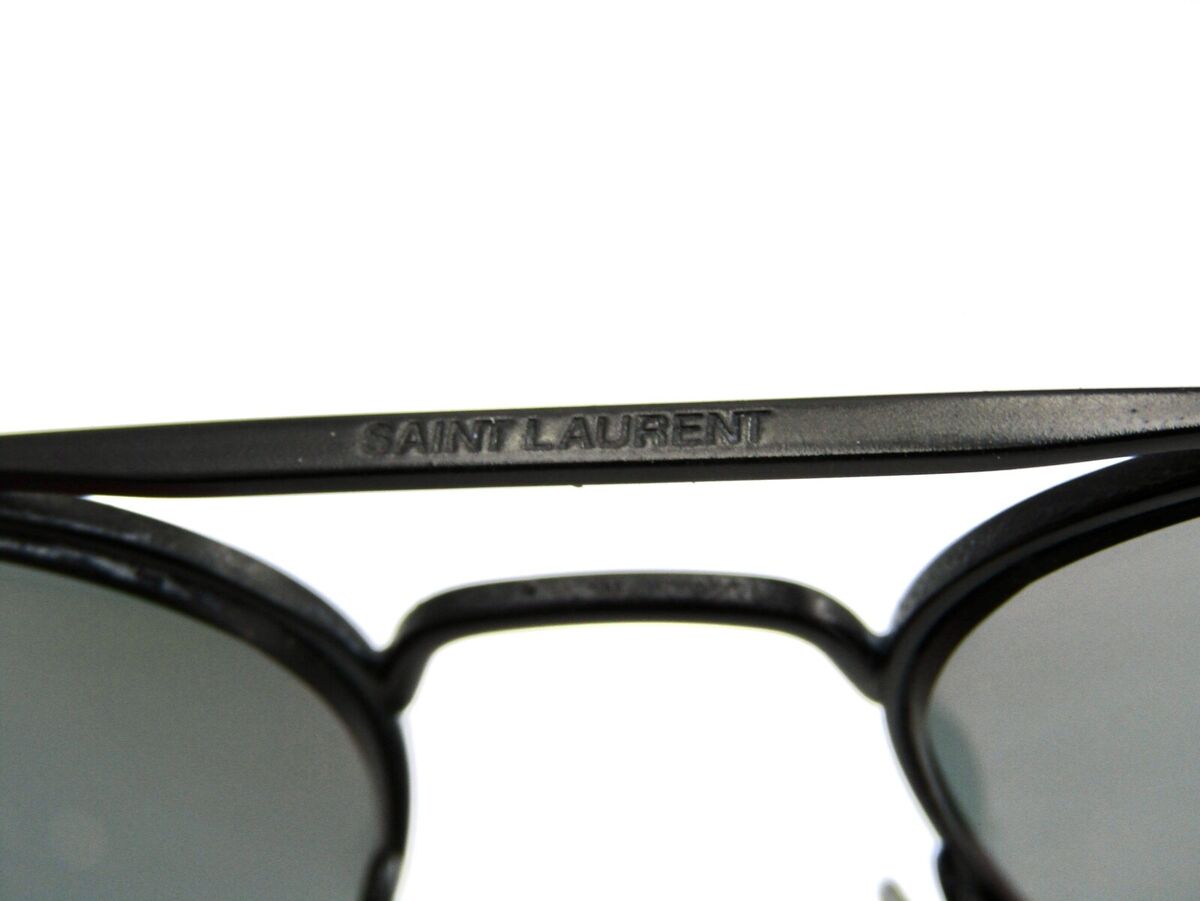 【SAINT LAURENT】SL 85 ロミー Yves Saint Laurent Paris SL 86 Unisex Metal Sunglasses 007