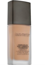 Laura Mercier Candleglow Soft Luminous Foundation in the shade of Amber - Boxed