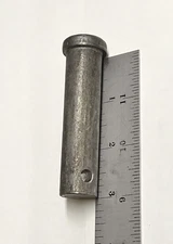 (2 Pieces) 3/4 X 3 Clevis pin steel locking pins Plain Raw .75x3 2-49/64 usable