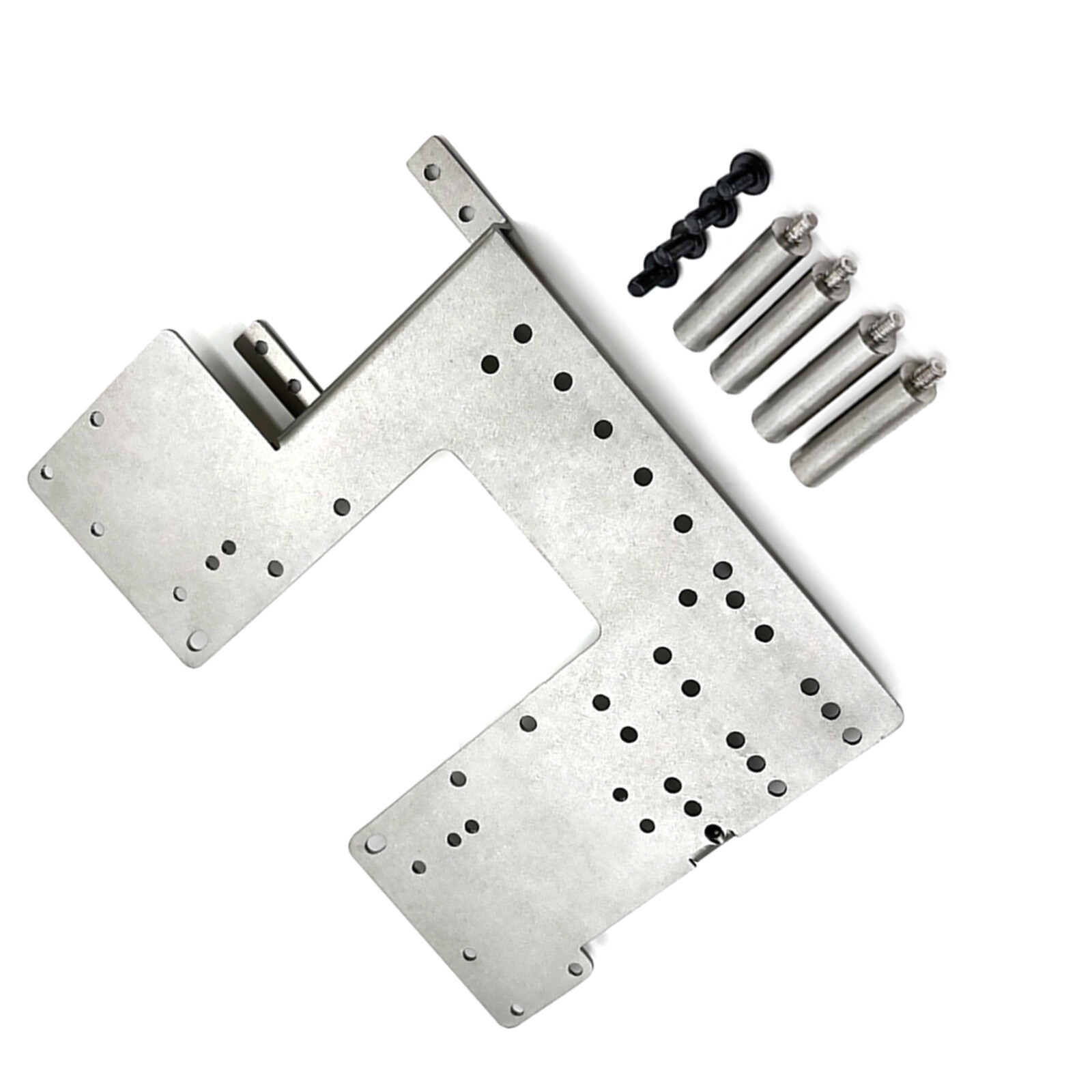 Stainless Steel Battery Case Second Floor Plate For Tamiya 1/14 RC Car Upgrade T