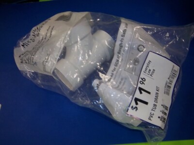 NEW PVC TUB DRAIN KIT 2549827 620PVCK FREE SHIPPING 