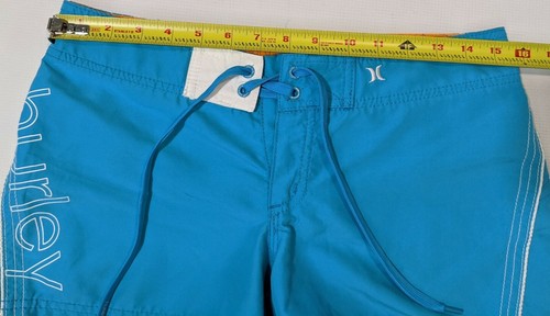 Hurley Board Shorts tie & snap Boardshort Surf Beach summer 31 in waist size 1 - Imagen 5 de 5