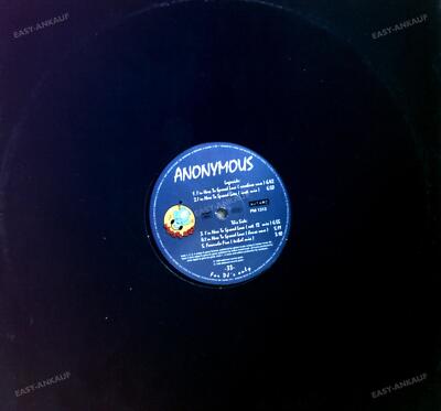 Anonymous - I'm Here To Spread Love Maxi (VG/VG) .