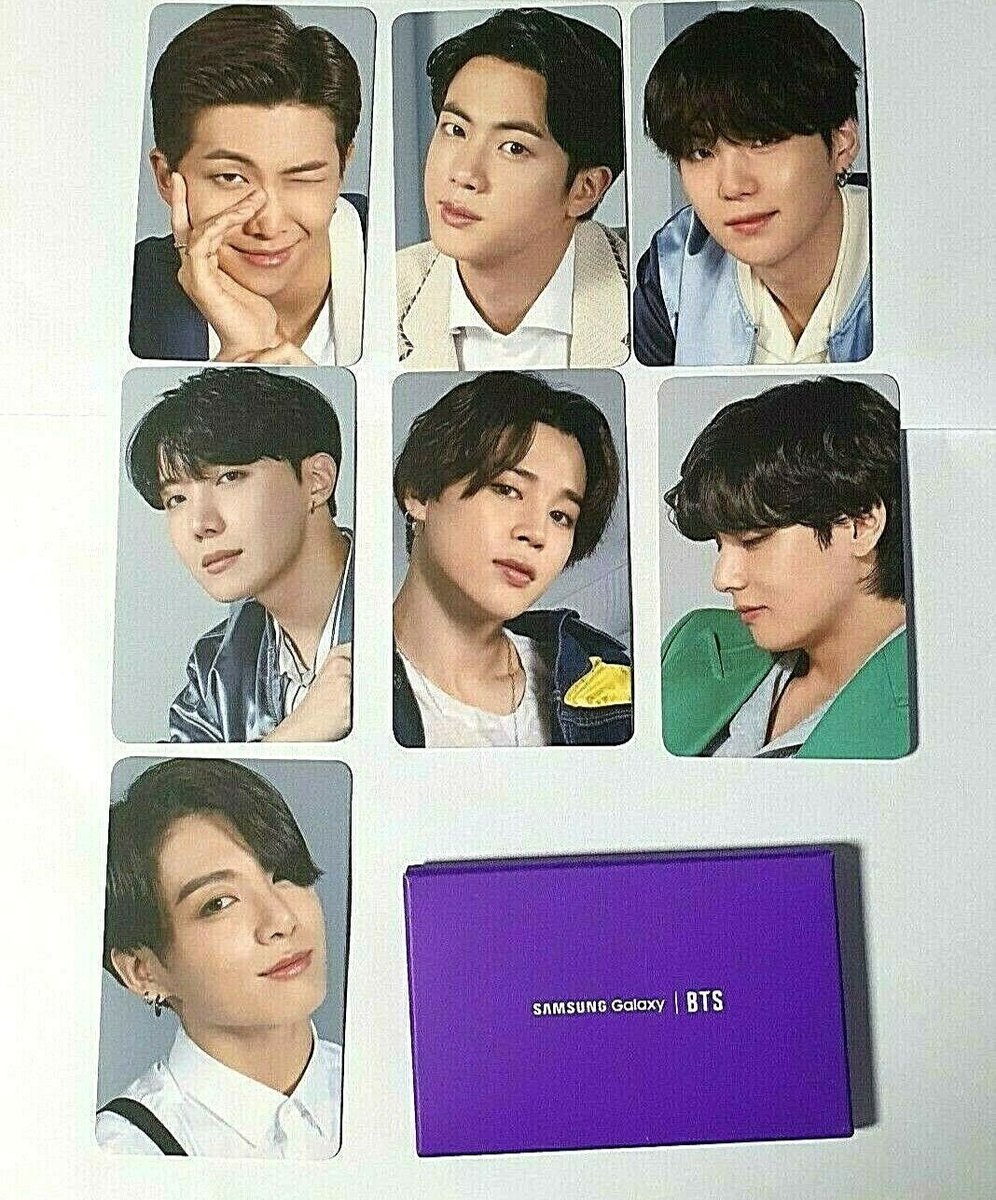 BTS X SAMSUNG Galaxy S20 Photo Card New version | eBay