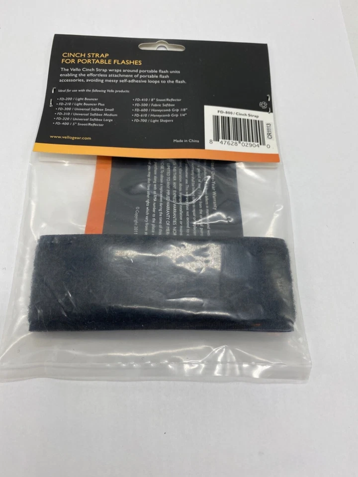 Vello cinch strap for portable flash FD-800 - Image 2 of 2