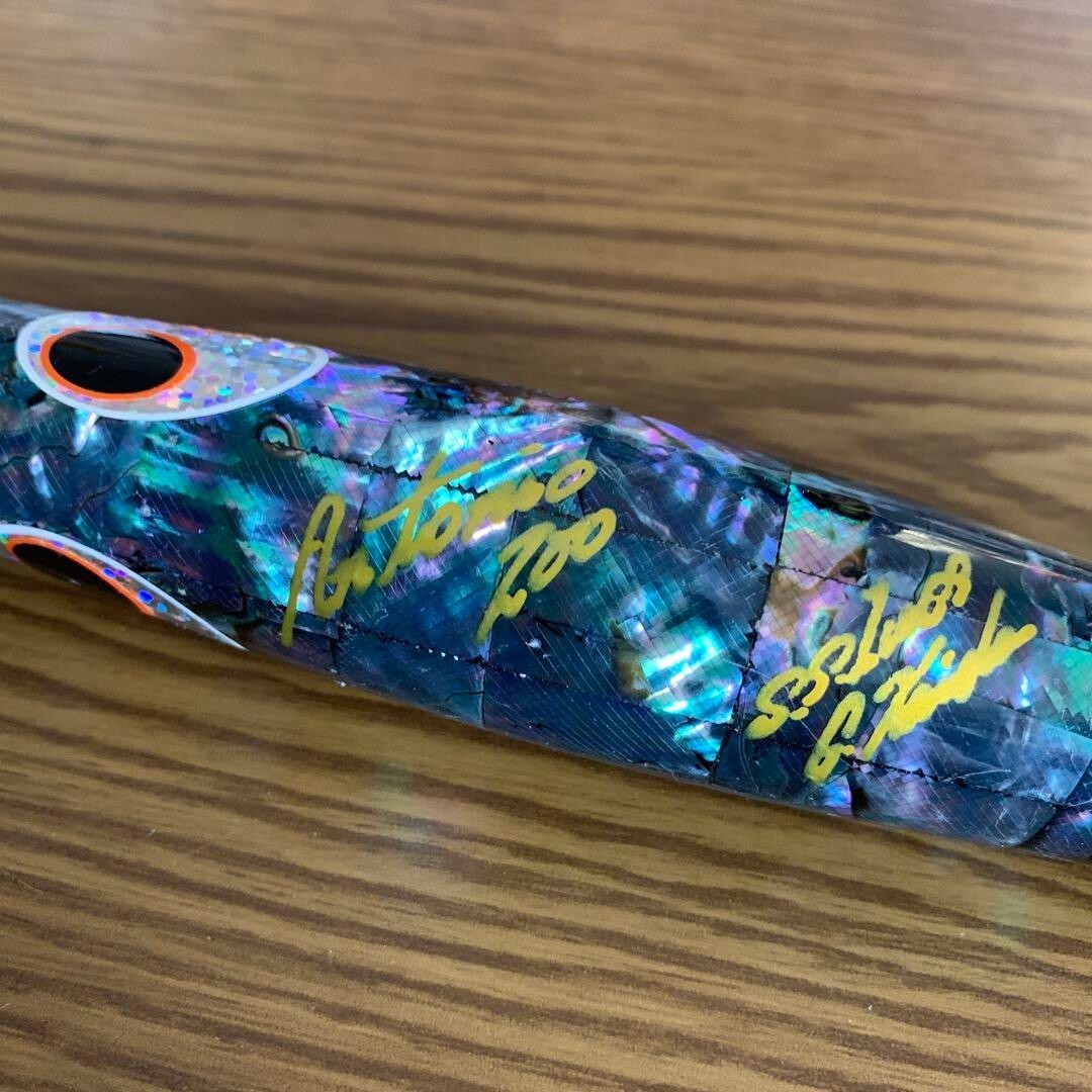 貝田 アントニオ 200 Kaida Antonio 200 Popper Lure 200mm 80g GT Tuna Kingfish Holo