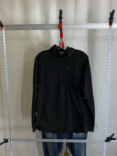 Yukon Wool New Zeland Charcoal Gray Zip SWEATER XL Extra Large - Picture 2 of 9