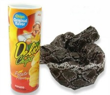 Snake in a Snack Chip Can - An Old Favorite - Very Funny - Snake in a Chip Can