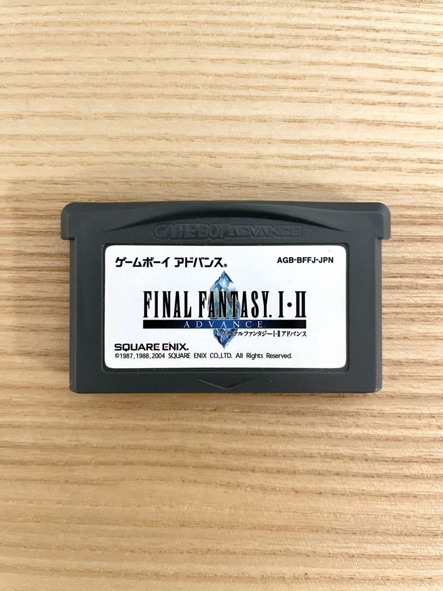 Nintendo Game Boy Advance Final Fantasy 1 2 ⅠⅡw/box GAB