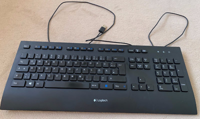 Logitech corded KEYBOARD K280E schwarz
