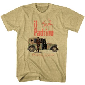 Godfather Padrino Vintage Car Men S T Shirt Sicilia Distressed Mafia Boss Sicily Ebay