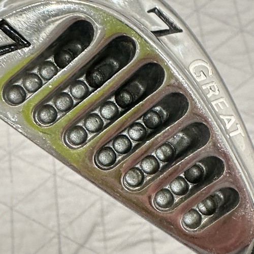Tiger Shark Great White 7 Iron By Pat Simmons Regular Flex Steel Shaft 35.5” RH - Picture 10 of 24