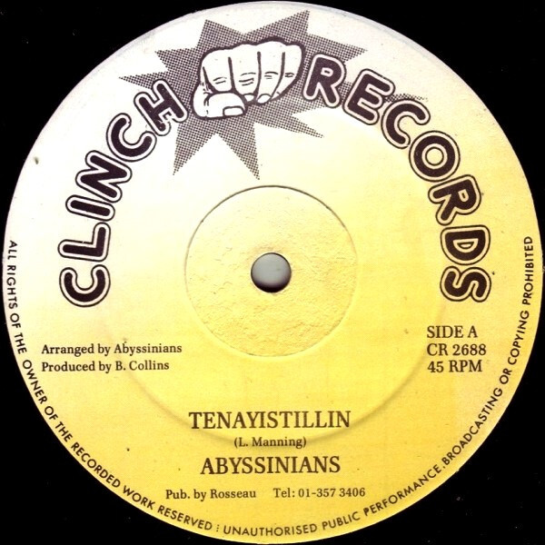 ジャマイカ12” The Abyssinians /  McCook Tenayistillin / Mandella CR2688 Clinch Records /00250 Abyssinians* / Tommy McCook - Tenayistillin / Mandella (12