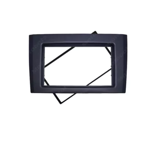 1x Marco Máscara Panel Fascia Radio Estéreo Coche Negro Para Volvo XC90 2002-2014 - Imagen 7 de 9