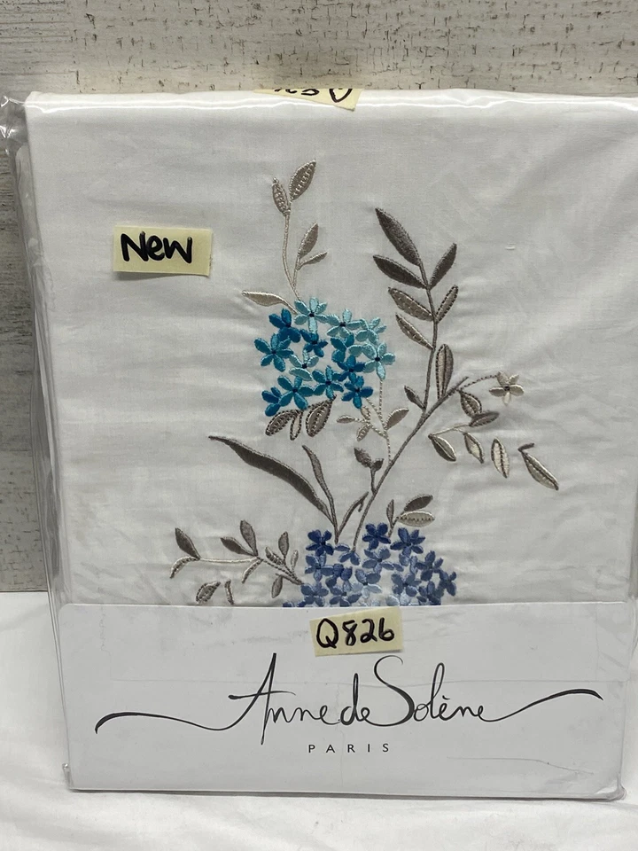 Anne de Solene Nelly Embroidered Standard Sham New - Image 2 of 4