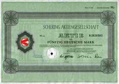 Schering Ag Bayer Juni 1985 Berlin Bergkamen Weimar Merck 50 Dm Kahlbaum Chemie Ebay