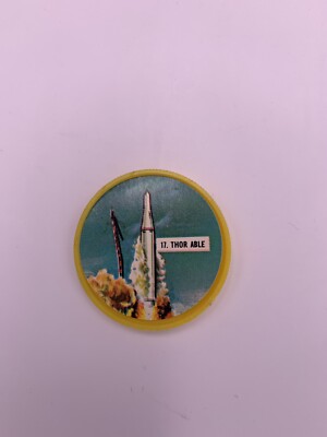 1960s KRUN-CHEE Corn Chips Space Coins  #17 Thor Able