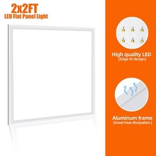 4Pack 2x2 LED Flat Panel Light 45Watt 5800Lumen LED Drop Ceiling Light Fixture