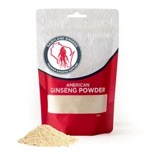 Dairyland American Ginseng Powder 8oz – Pure Wisconsin Root, Non-GMO