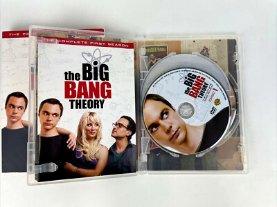 the BIG BANG THEORY on DVD Seasons 1 And 2 --- 2008-2009 | eBay