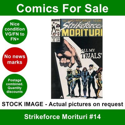 Marvel Strikeforce Morituri #14 comic VG/FN+ 01 January 1988