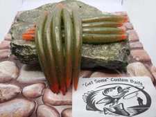 # 50 count 5" Senko - style stick worm in core shot, Bulk- #50 count bag