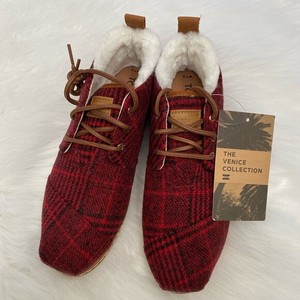 toms plaid bota boots
