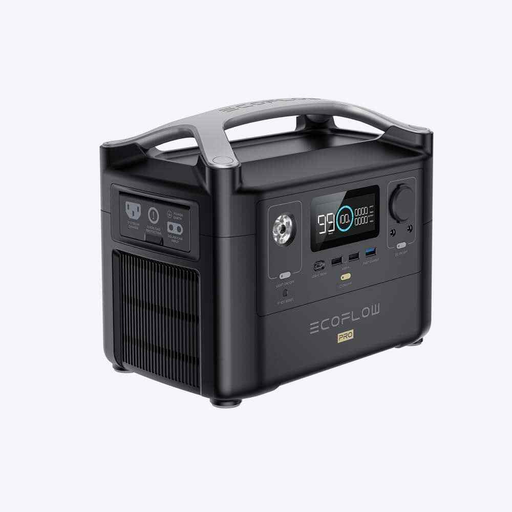 EcoFlow RIVER Pro Portable Power Station - Black for sale online | eBay EcoFlow RIVER Pro Portable Power Station - Black for sale online | eBay