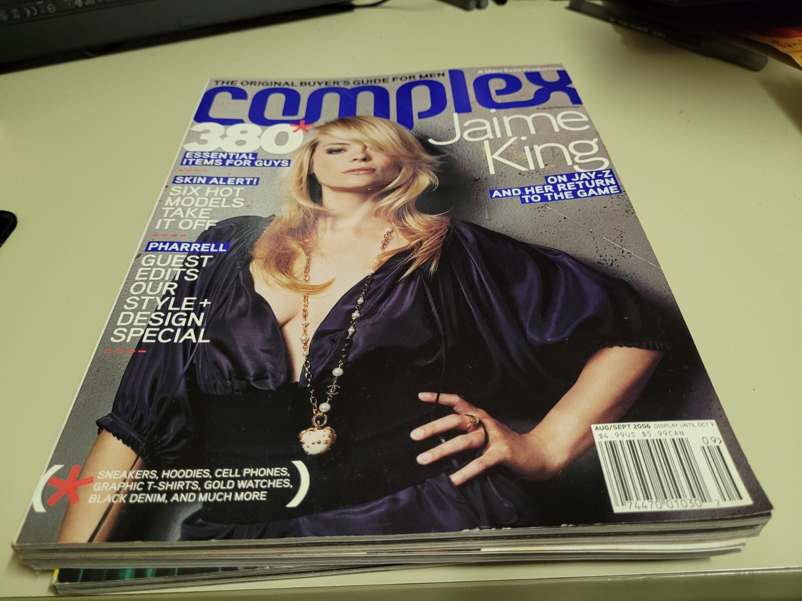COMPLEX magazine Jamie King Pharrell Clipse Cassie Russell Simmons Jay ...