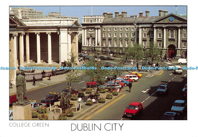 D093218 Dublin City. College Grün. ist der Standort der Bank of Ireland. Insi