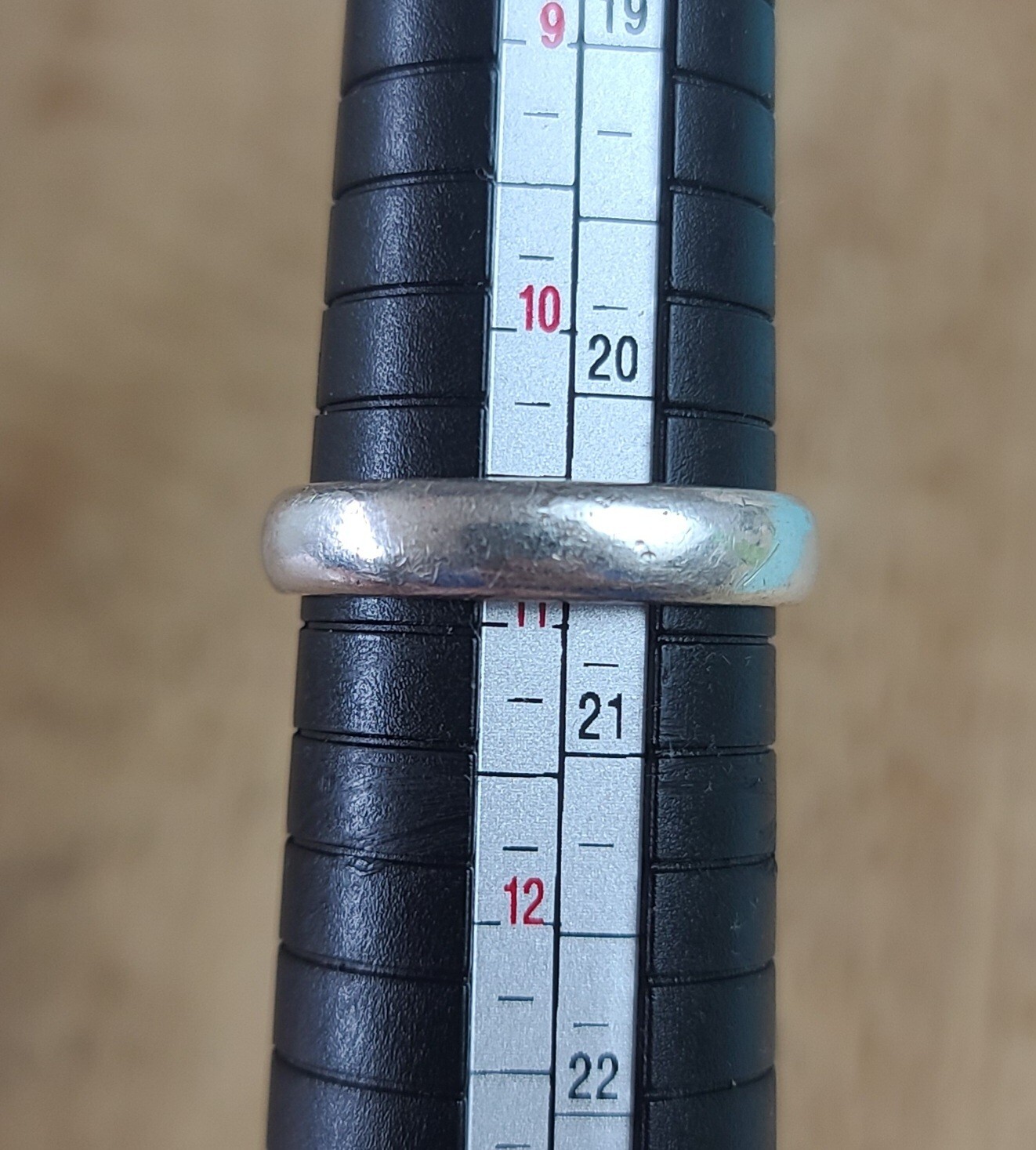 Sterling 925 Solid Silver Simple Medium 4.8mm Ban… - image 10