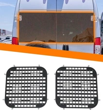 Van Window Security Screens Fit for RAM ProMaster High Roof, Steel MOLLE Guards