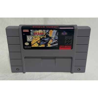Urban Strike Super Nintendo SNES Video Game Cartridge SNS-AUSE-USA Black Pearl