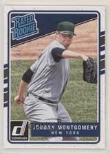 2017 Chronicles Donruss Rated Rookies Aqueous Test 19/49 Jordan Montgomery 0v0