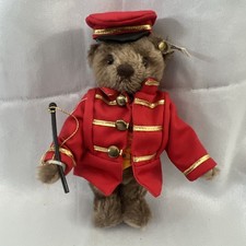 STEIFF 1988 L'td. Ed. Golden Age of Circus, mohair "CIRCUS BAND BEAR" w/baton