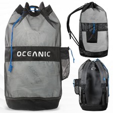 Oceanic Scuba Snorkel Bag, XL Mesh Dive Bag Backpack, Lightweight, Quick-Dry, Pa