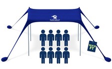 Beach Tent Sun Shelter UPF50+ - Easy Pop Up Beach Canopy - Outdoor Shade for ...