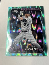 2024 Topps Chrome - Kris Bryant #179 Aqua Lava Refractor /199 Colorado Rockies
