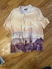 Express Men's Short Sleeve Button-Up