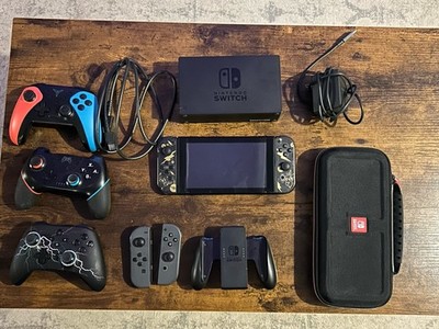 Nintendo Switch Console Bundle   Dock, Joy-Cons, Controllers, Case & Accessories