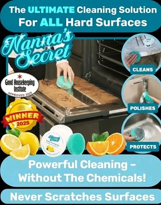 NANNA 'S SECRET Nanna's Secret Natural Cleaning Clay Eucalyptus scent
