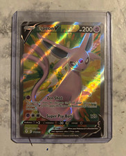 Espeon V Full Art 179/203 Evolving Skies Ultra Rare Holo English 200 HP on eBay