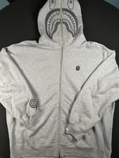 BAPE One Point Ape Head Shark Relaxed Fit Full Zip Hoodie XL 2025 / Retail 535 
