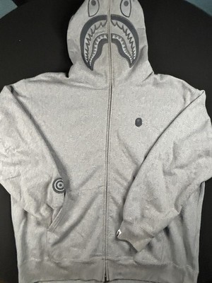 BAPE One Point Ape Head Shark Relaxed Fit Full Zip Hoodie XL 2025 / Retail 535$