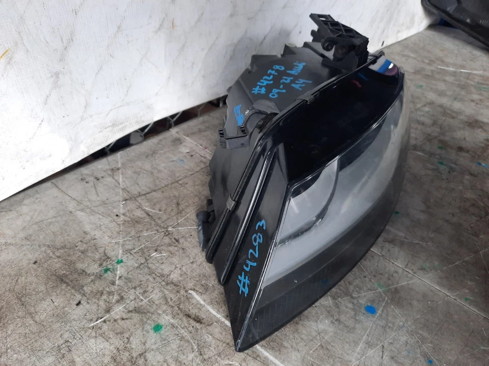 Faro halógeno lateral izquierdo Audi A4 S4 2009 2010 2011 2012 OEM USADO Foto 2 de 4