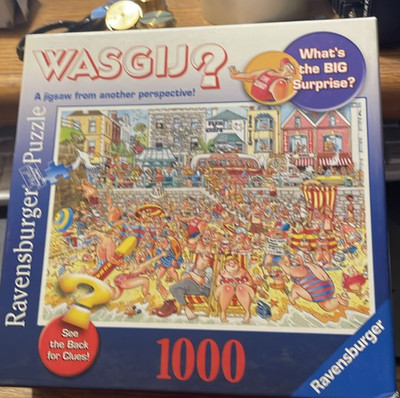 WASGIJ Original Jigsaw Puzzle Ravensburger 1000 Pieces What's the BIG Surprise