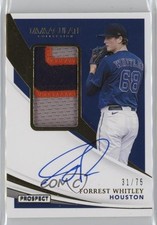 2021 Panini Immaculate Prospect 31/75 Forrest Whitley #PPA-FW Patch Auto hg6