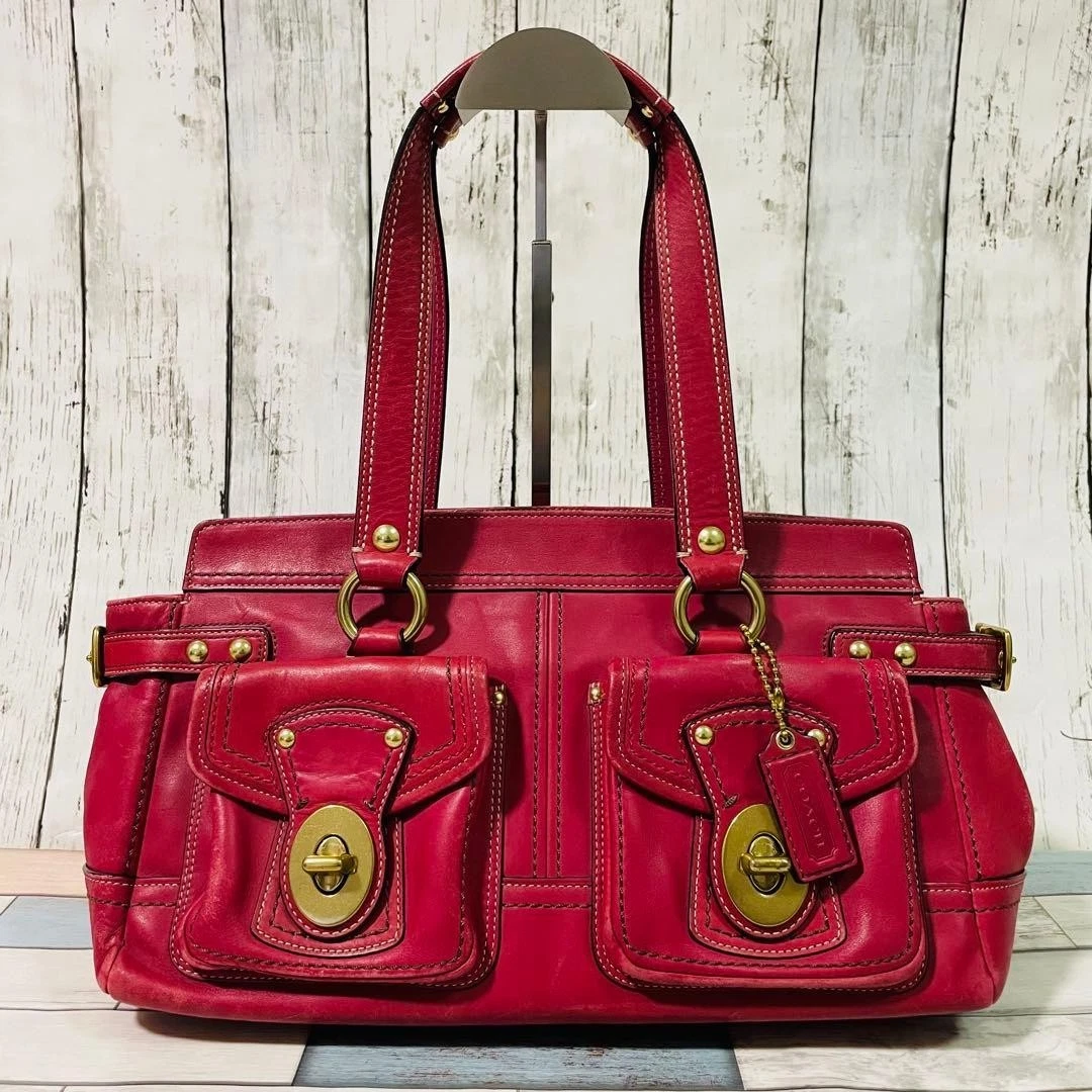 Coach Legacy Turn Lock Satchel/Top Handle Bag Handbags & Bags for