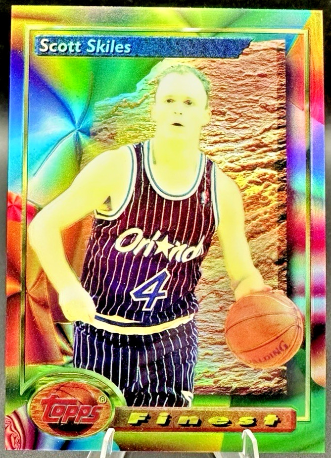 1994 Topps Finest Scott Skiles #58 Refractor - Magic