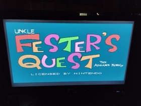 NINTENDO NES - NES-EQ-ITA - PAL A - FESTER'S QUEST - TESTATO FUNZIONANTE